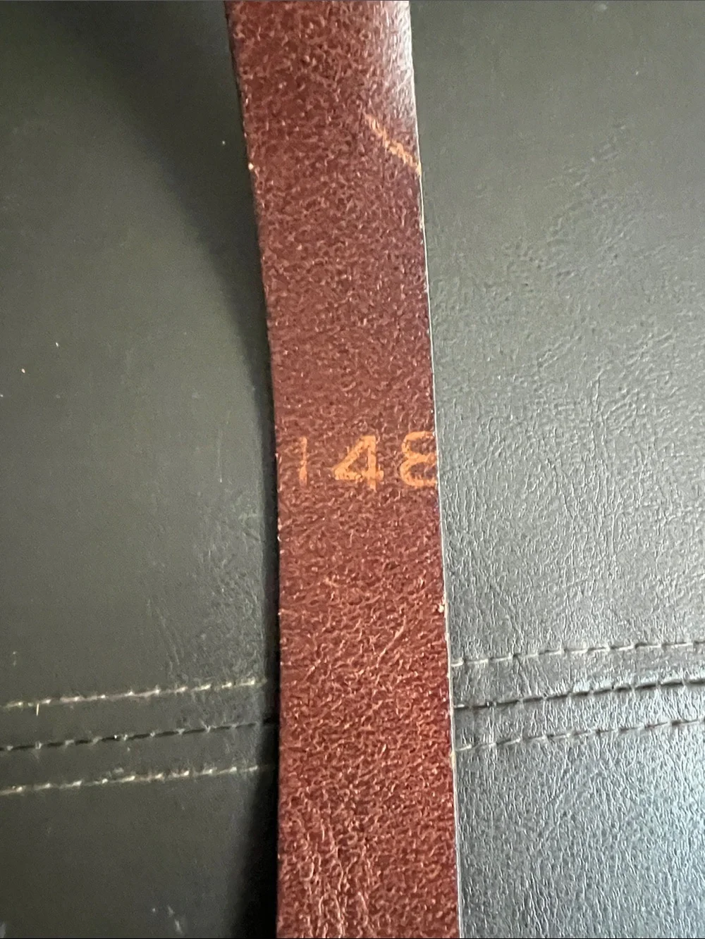 GAP leather prong